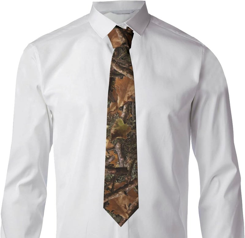 Yilad Tie for Men and Boy Novelty Fun Full Print Men's Necktie Skinny Fashion Narrow Wide - Image 2